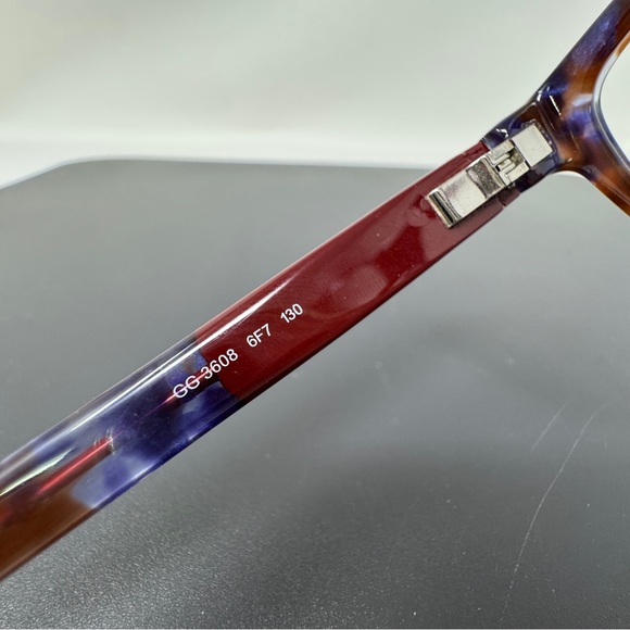 Gucci Eyeglasses Frame GG 3608 6F7 Violet Burgundy Havana 53 [] 15 130 - Picture 13 of 16